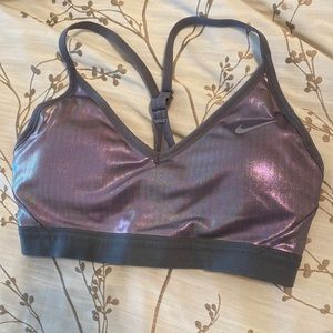 Nike Sports Bra Chrome